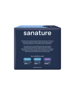 Sale Sanature Maandverband ultra normaal 100% katoen