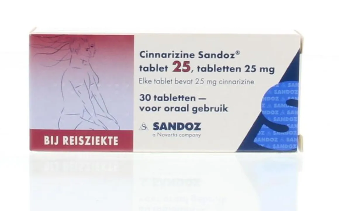 Sandoz Cinnarizine 25mg