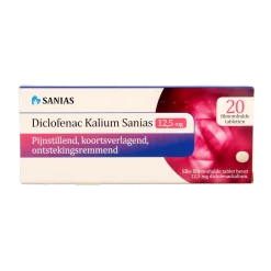 Sanias Diclofenac kalium 12.5mg