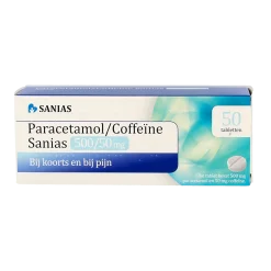 Sanias Paracetamol coffeine 500/50mg