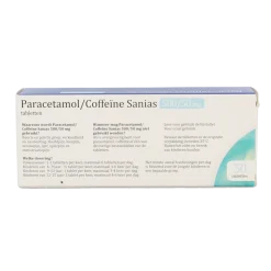 Sanias Paracetamol coffeine 500/50mg