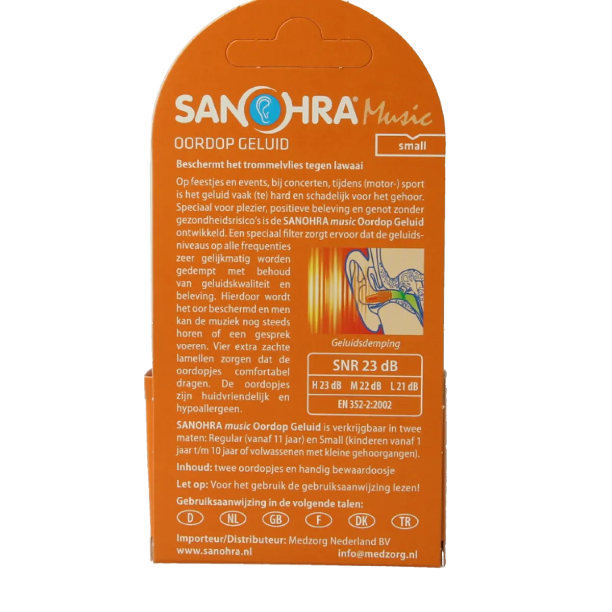 Online Sanohra Oordoppen geluid noise small kinderen