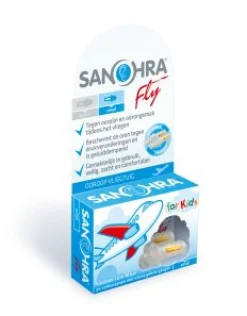 Sanohra Oordoppen vliegtuig fly small kinderen