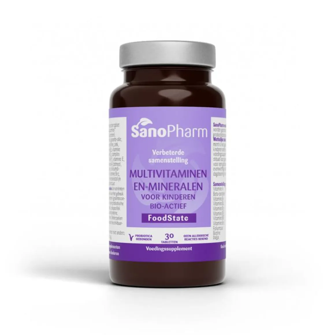 SanoPharm Kindermultivitaminen en mineralen foodstate