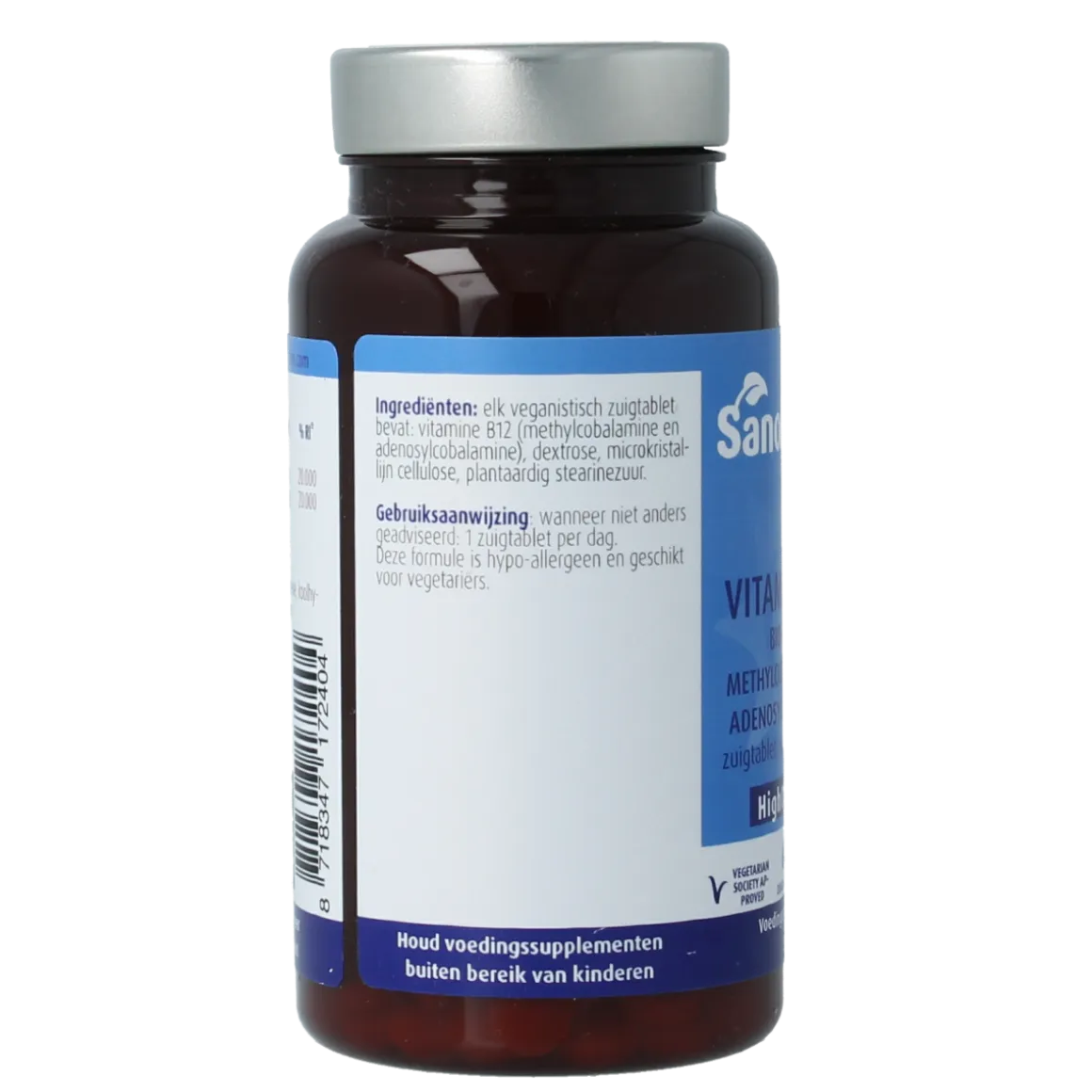 SanoPharm Vitamine B12 methyl adenosylcobalamine 500mcg