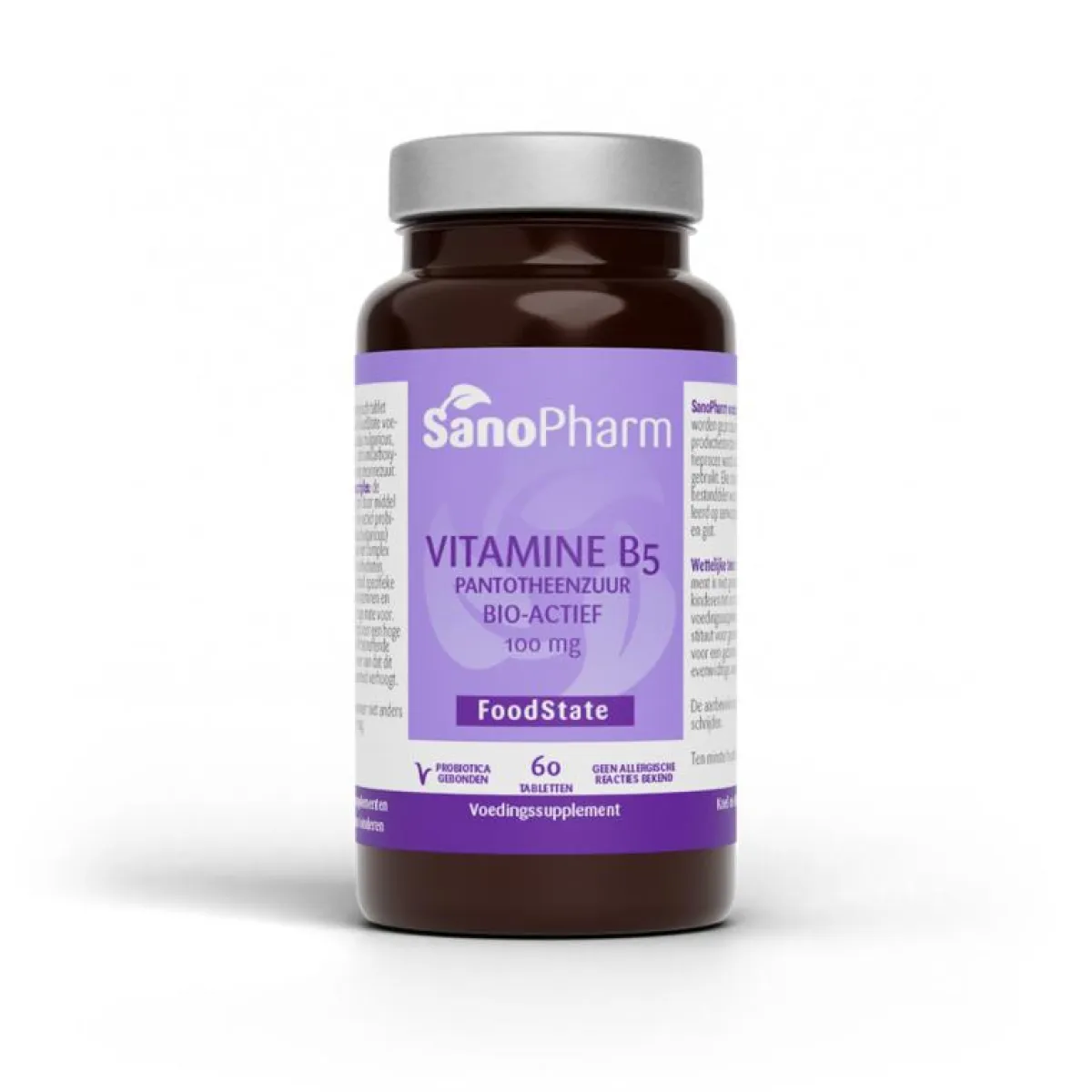 Sale SanoPharm Vitamine B5 pantotheenzuur 100mg