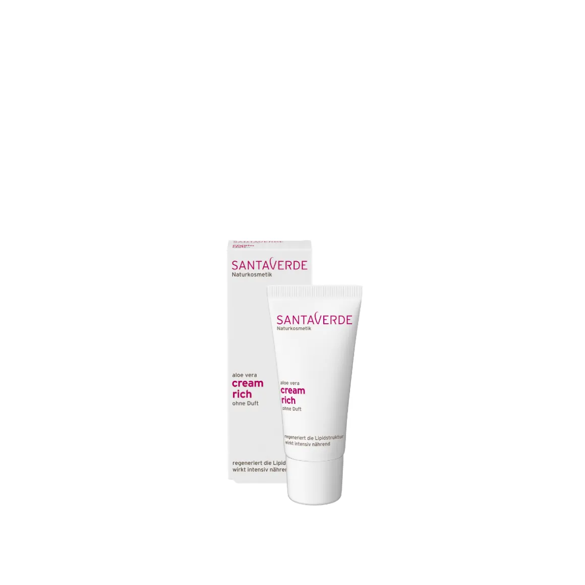 Santaverde Aloe vera cream rich parfumvrij