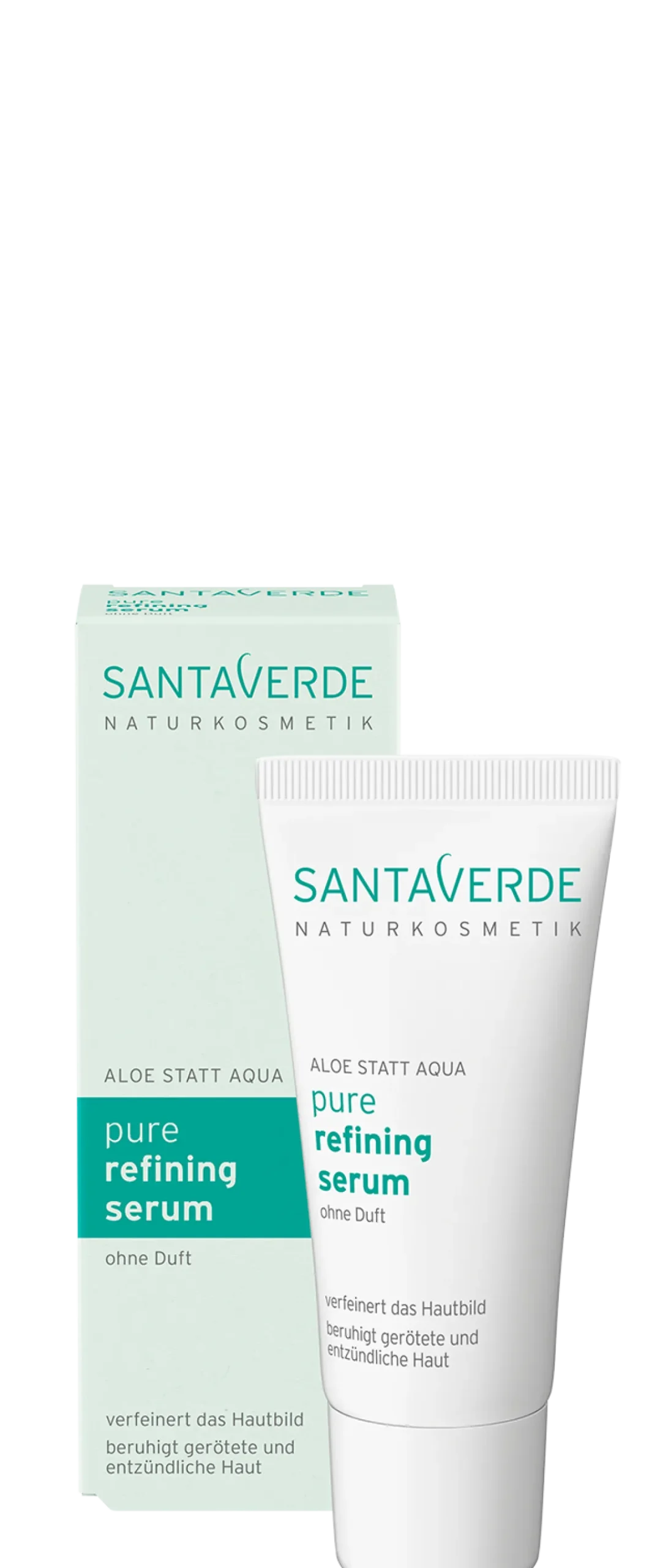 Santaverde Serum onzuivere en geirriteerde huid