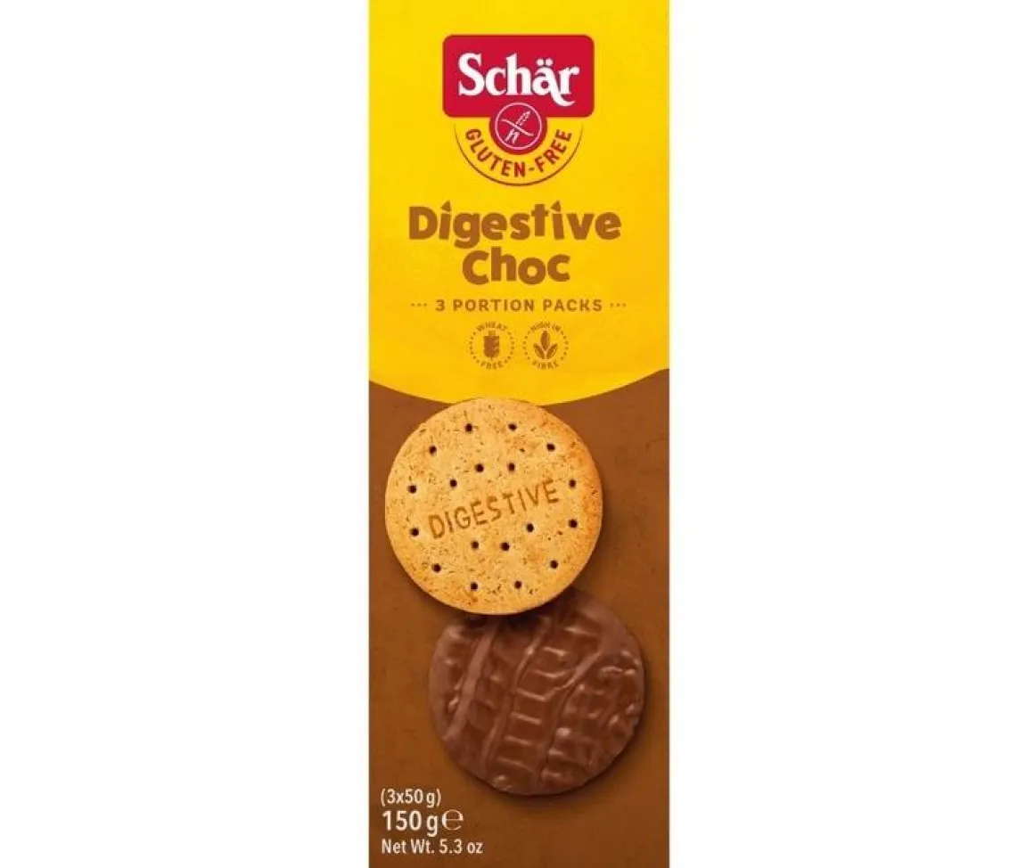 Schar Digestive chocolade glutenvrij