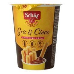 Schar Milly grissini & chocolate sticks glutenvrij