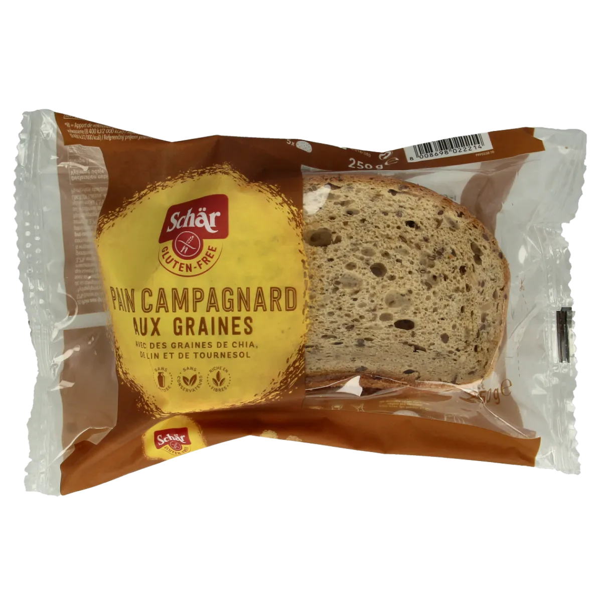 Discount Schar Pain campagnard meergranenbrood glutenvrij