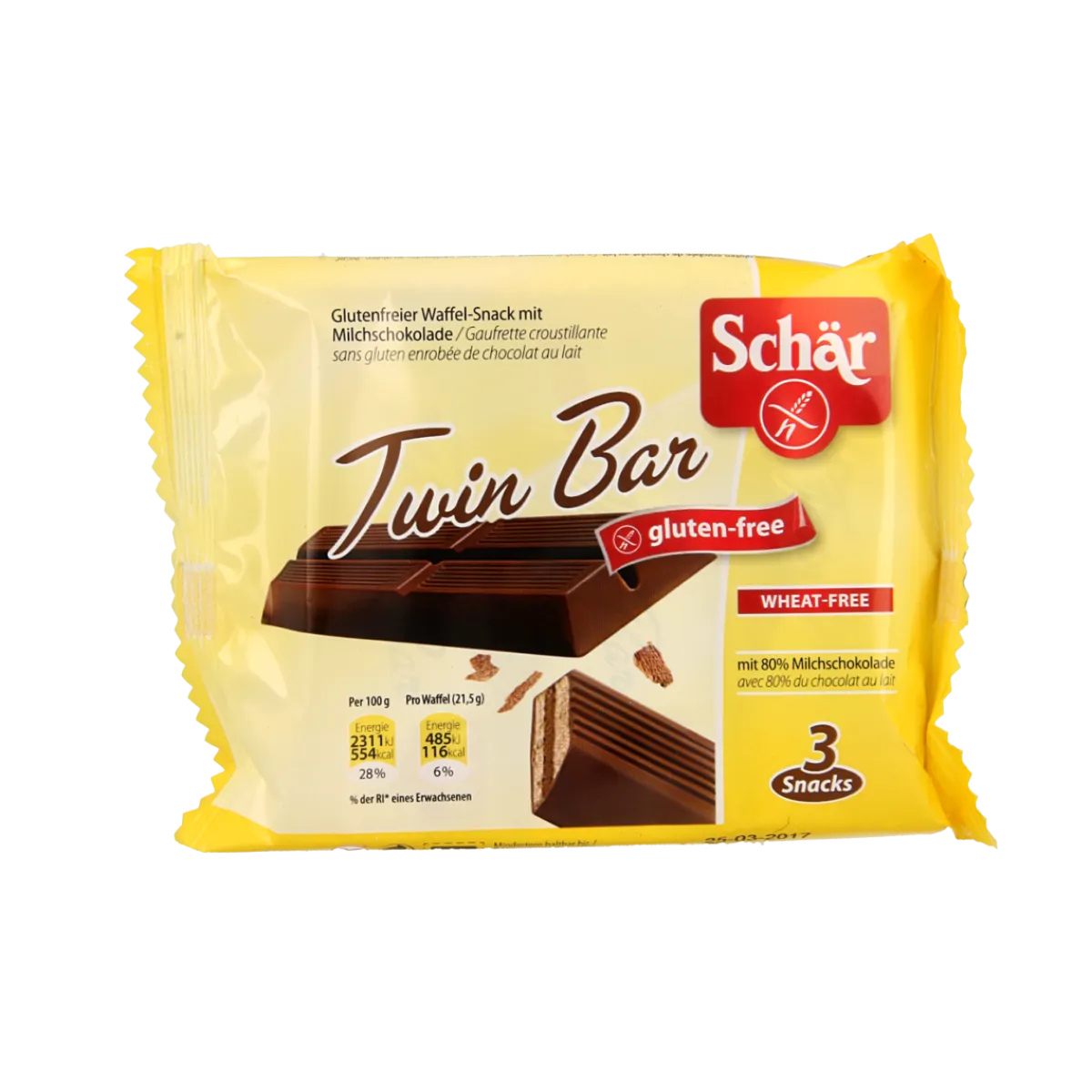 Discount Schar Twin bar 3-pack glutenvrij