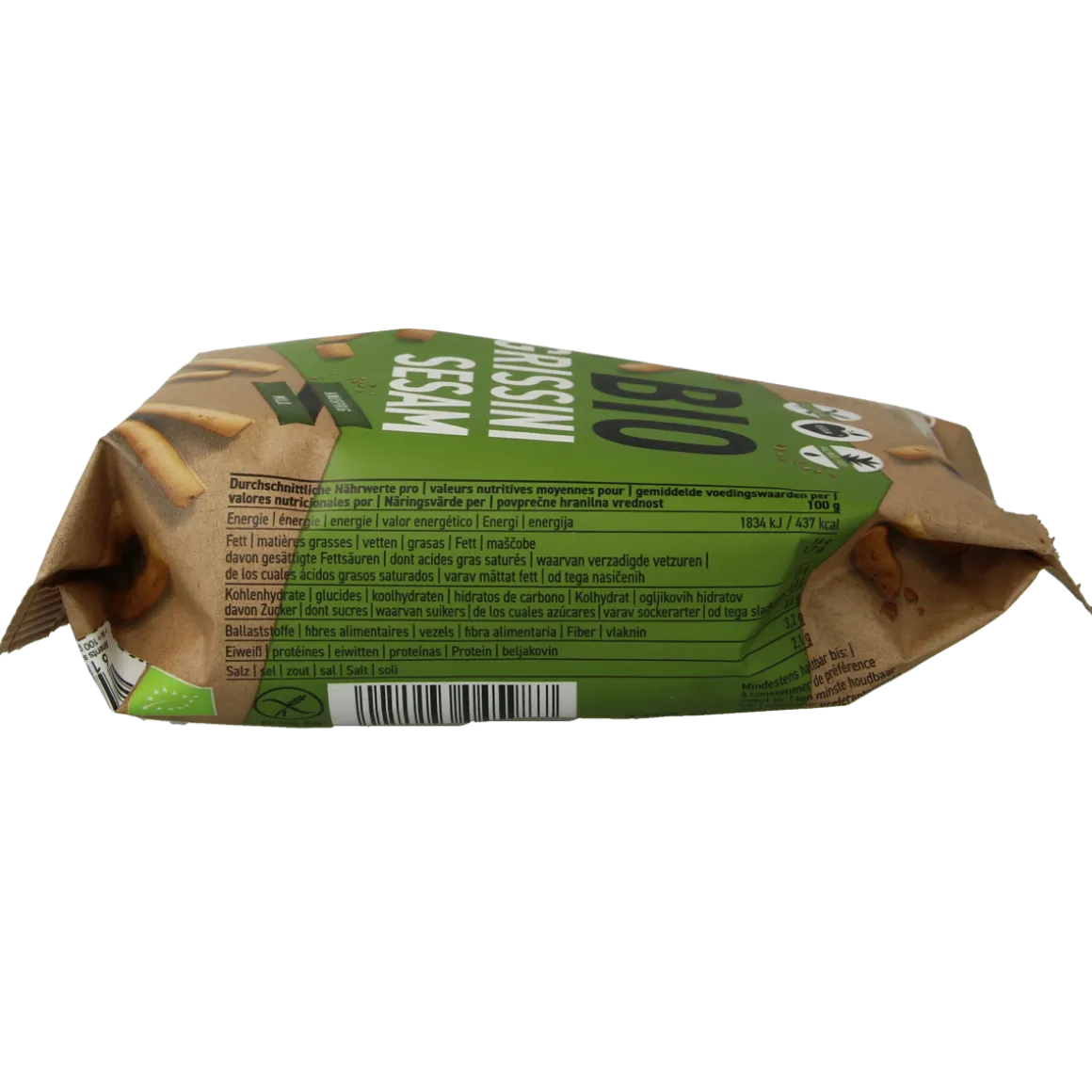 Schnitzer Grissini sesam glutenvrij bio