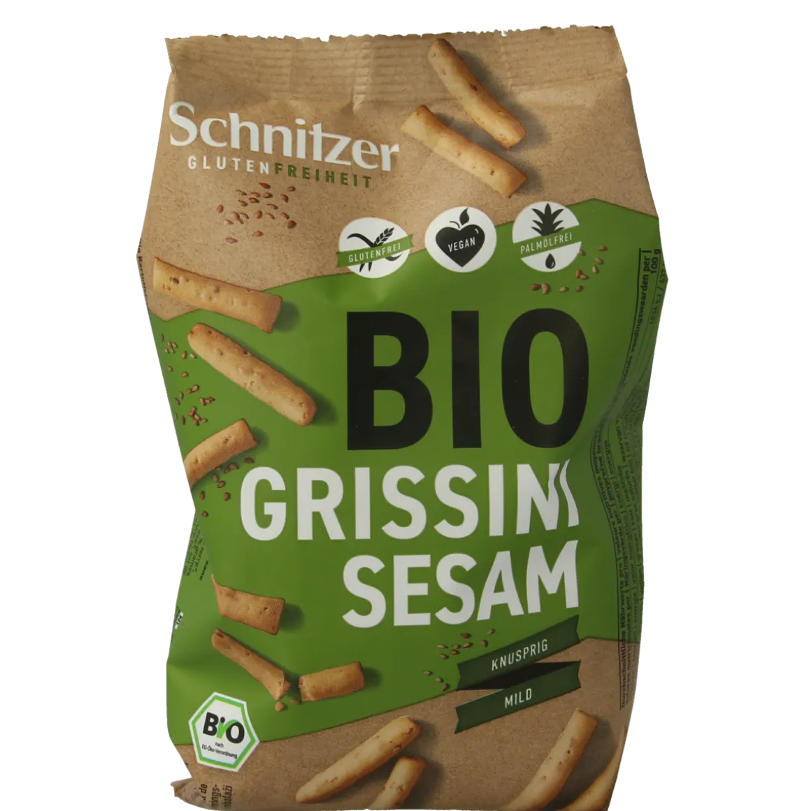 Schnitzer Grissini sesam glutenvrij bio