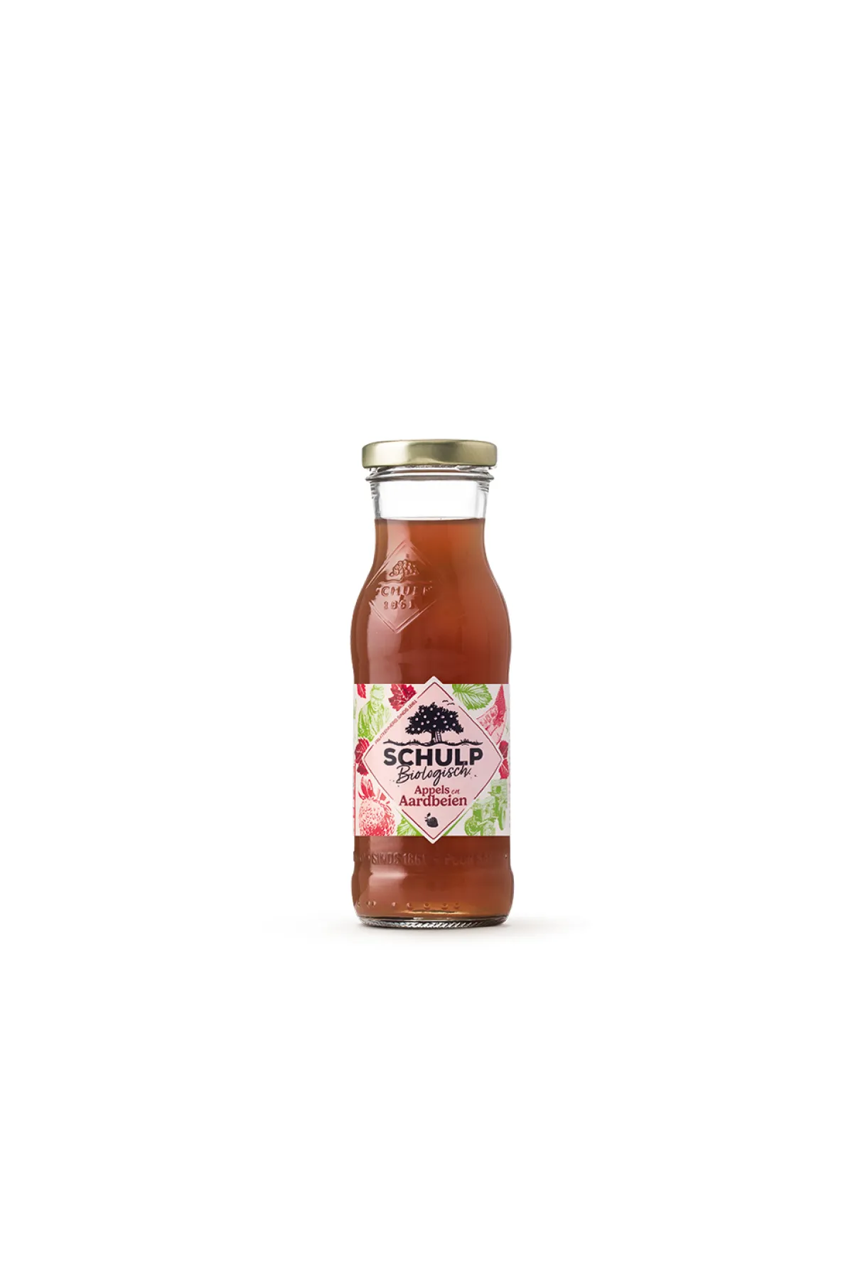Sale Schulp Appel & aardbeiensap bio