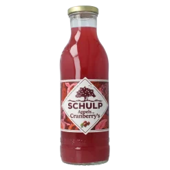 Clearance Schulp Appel & cranberrysap