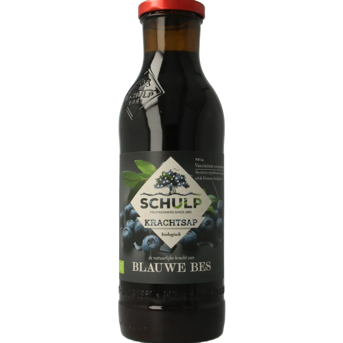 Schulp Krachtsap blauwe bessensap puur bio