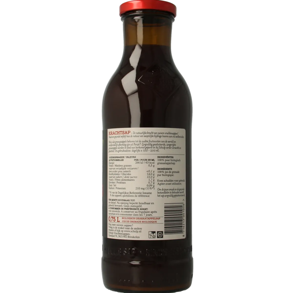 Discount Schulp Krachtsap granaatappel puur bio