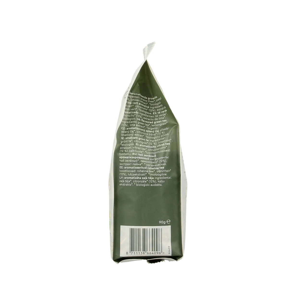 Hot Simon Levelt Lemongrass green tea bio