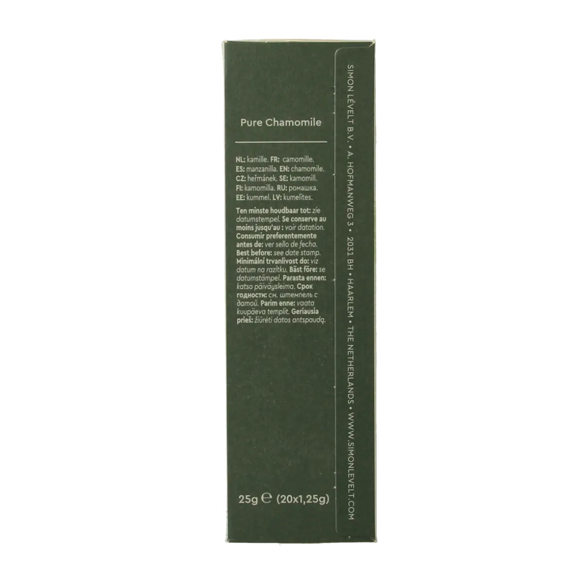 Simon Levelt Pure chamomile bio