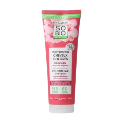 Clearance So Bio Etic Shampoo colour & shine hibiscus