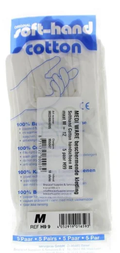 Outlet Softhand Verbandhandschoen soft cotton M 12