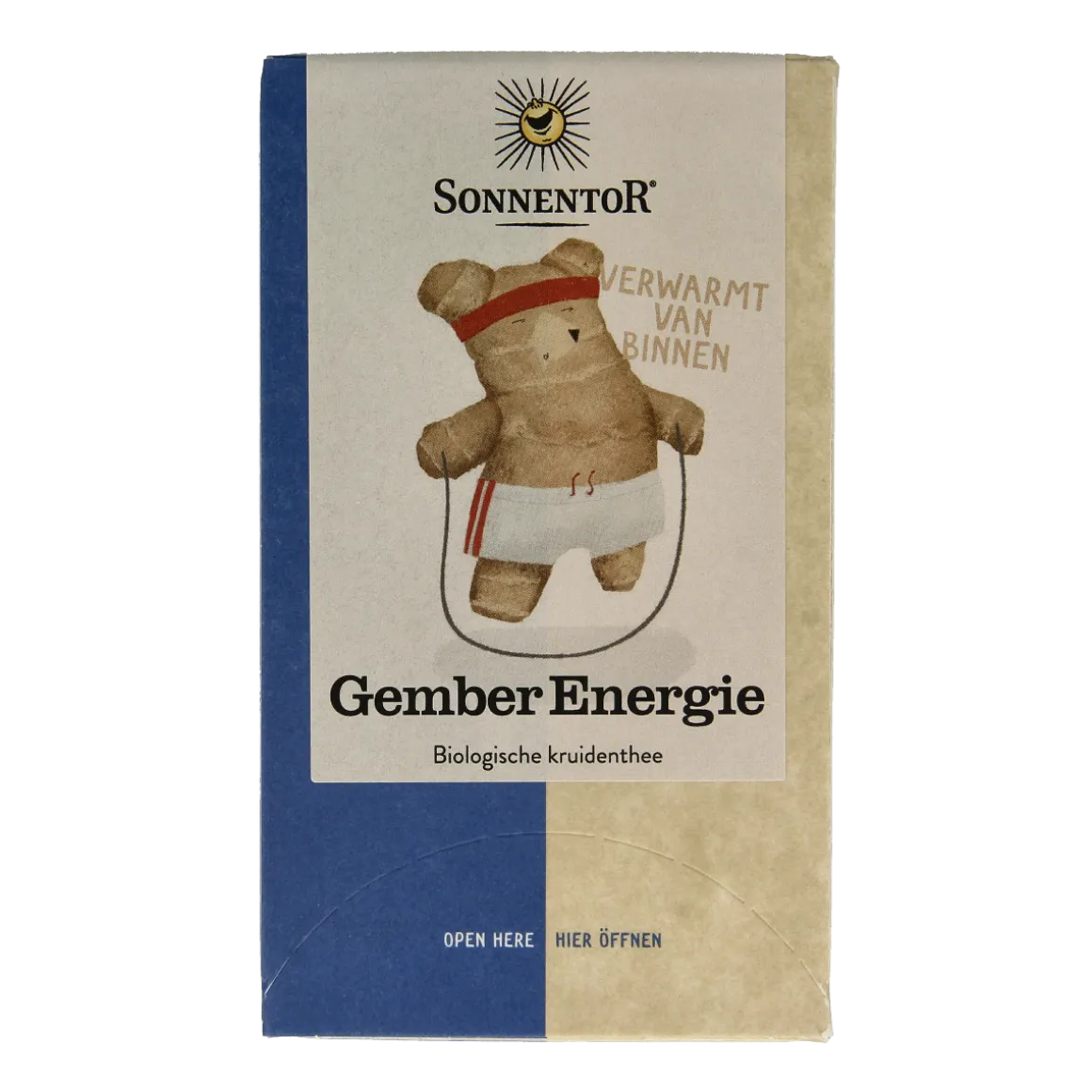 Sonnentor Gember energie thee bio