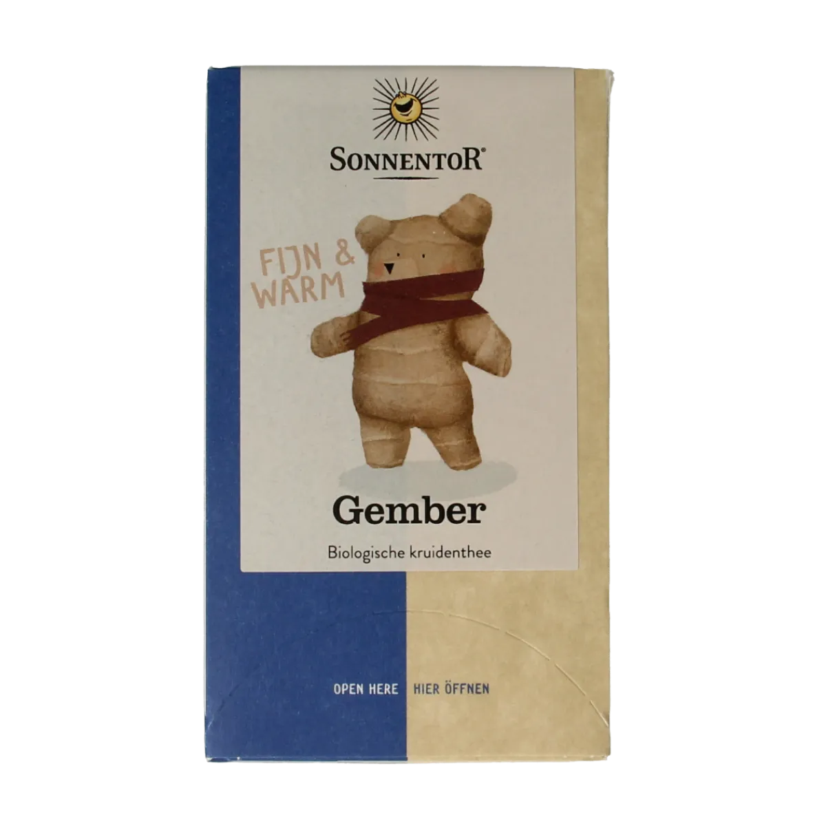 Outlet Sonnentor Gember thee bio