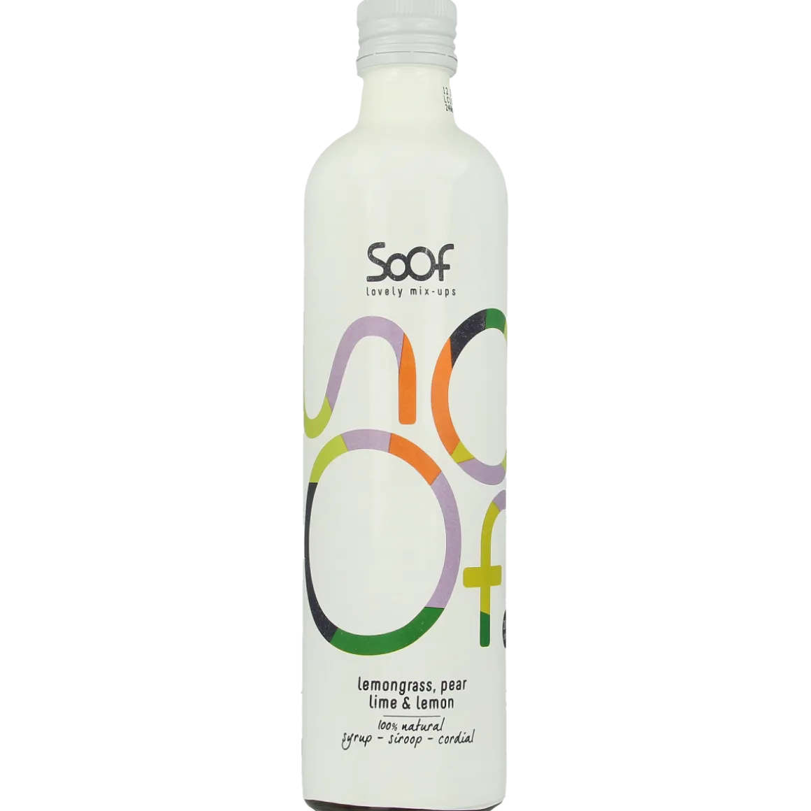 Soof Drinks Siroop citroengras peer limoen