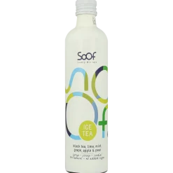 Soof Drinks Siroop zwarte thee limoen & munt