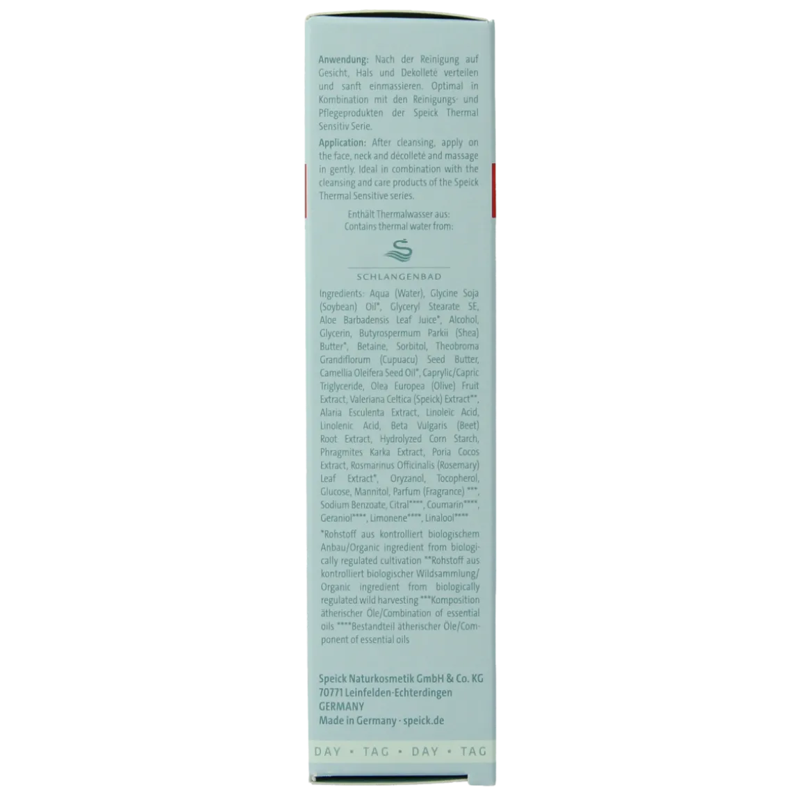 Speick Thermal sensitive dagcreme