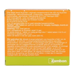 Spidifen Ibuprofen l-arginaat 400mg