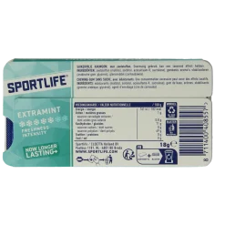 Sportlife Extramint licht blauw pack