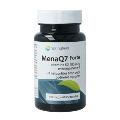 Springfield MenaQ7 Forte vitamine K2 180 mcg
