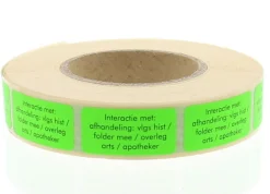 New Spruyt Hillen Sticker interactie met