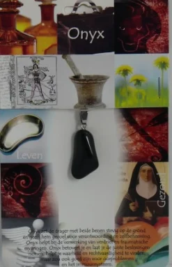 Hot Steengoed Hanger gezondheidssteen onyx