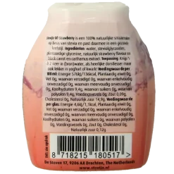 SteviJa Stevia limonadesiroop go strawberry