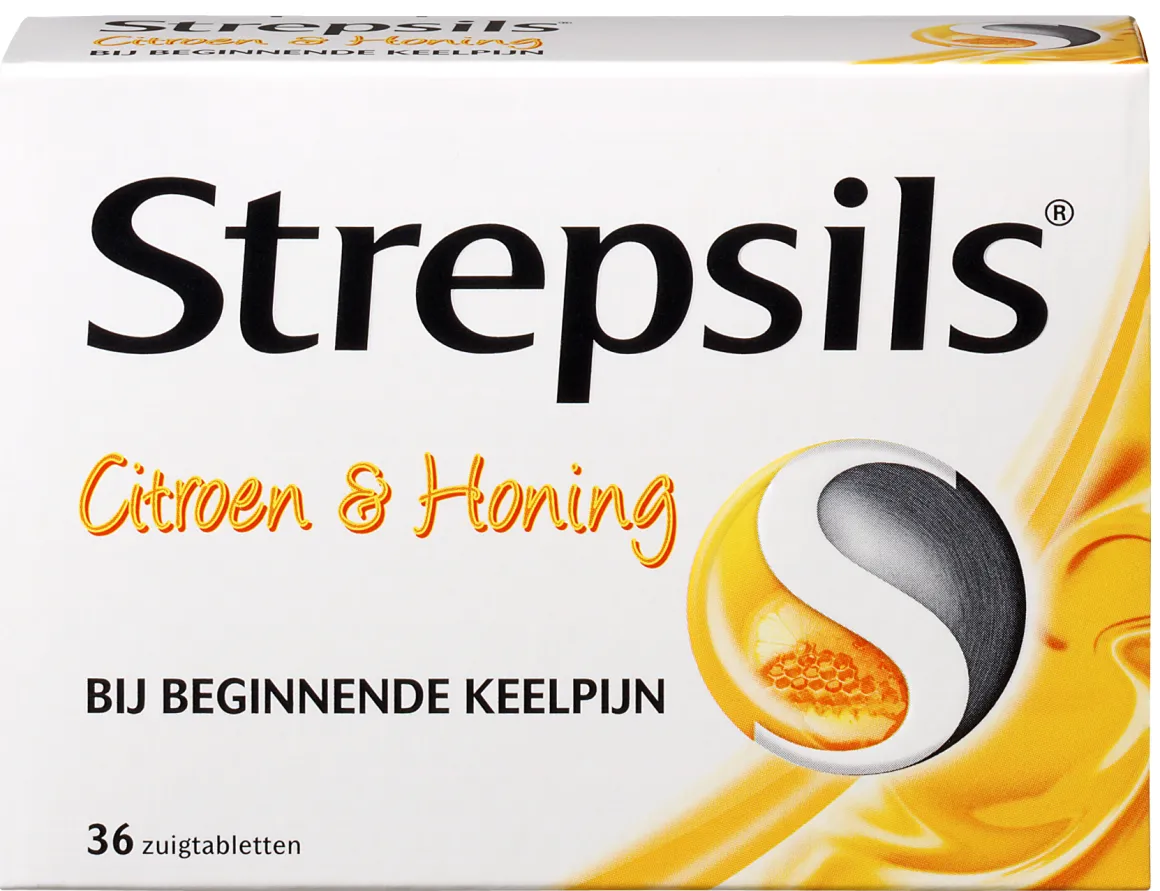 Strepsils Citroen & honing