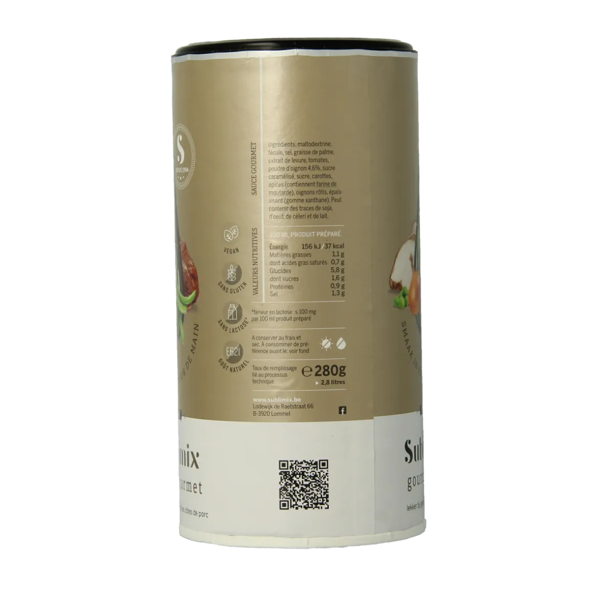 Sublimix Gourmetsaus glutenvrij