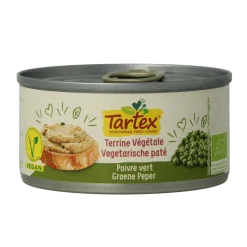 Outlet Tartex Pate groene peper bio