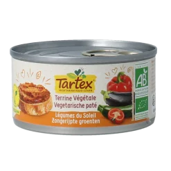 Sale Tartex Pate zongerijpte groente bio
