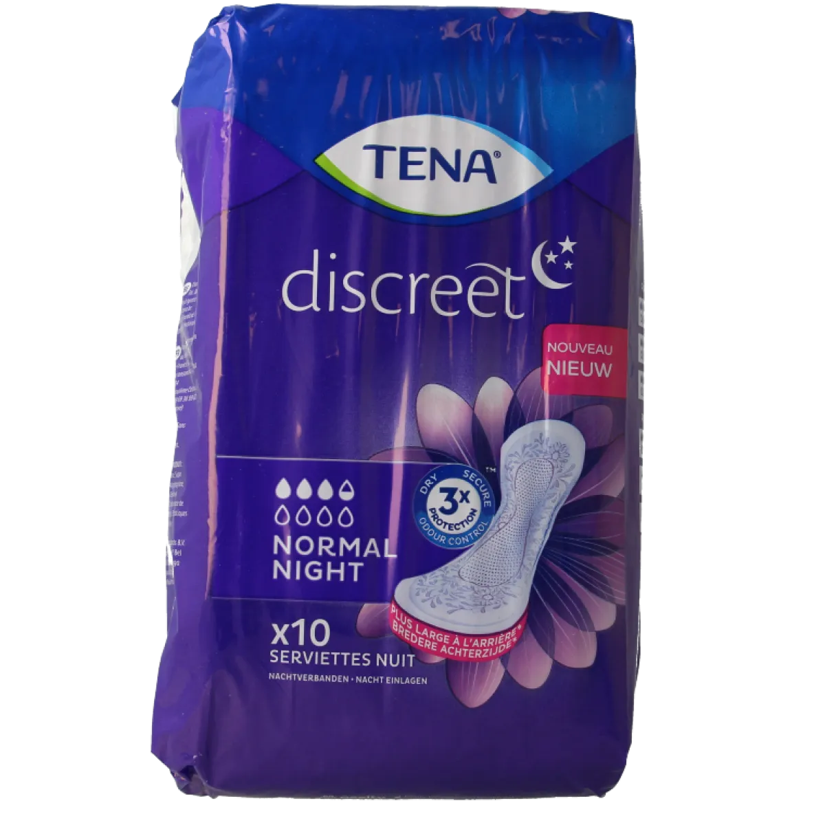Clearance Tena Discreet normal night