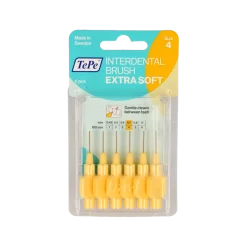 TePe Interdentale rager extra soft licht geel maat 4