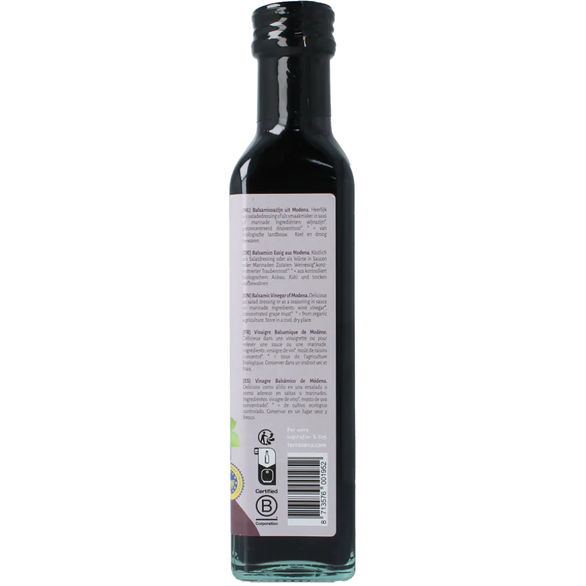 TerraSana Aceto balsamico di modena bio