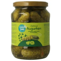 TerraSana Augurken fris zoet/zuur bio