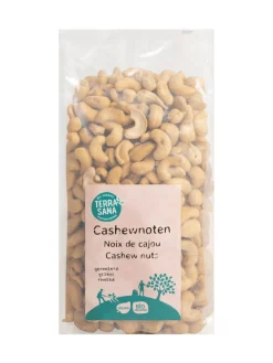 New TerraSana Cashewnoten geroosterd zonder zout bio