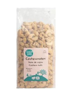 New TerraSana Cashewnoten geroosterd met zout bio