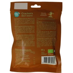 Sale TerraSana Japanse bruine rijstcrackers zwarte sesam bio