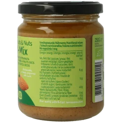 Hot TerraSana 4 mix gemengde notenpasta zonder zout bio