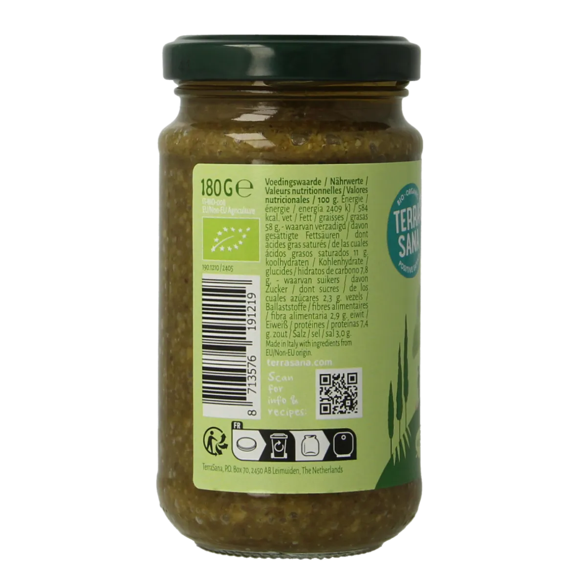 TerraSana Pesto verde bio